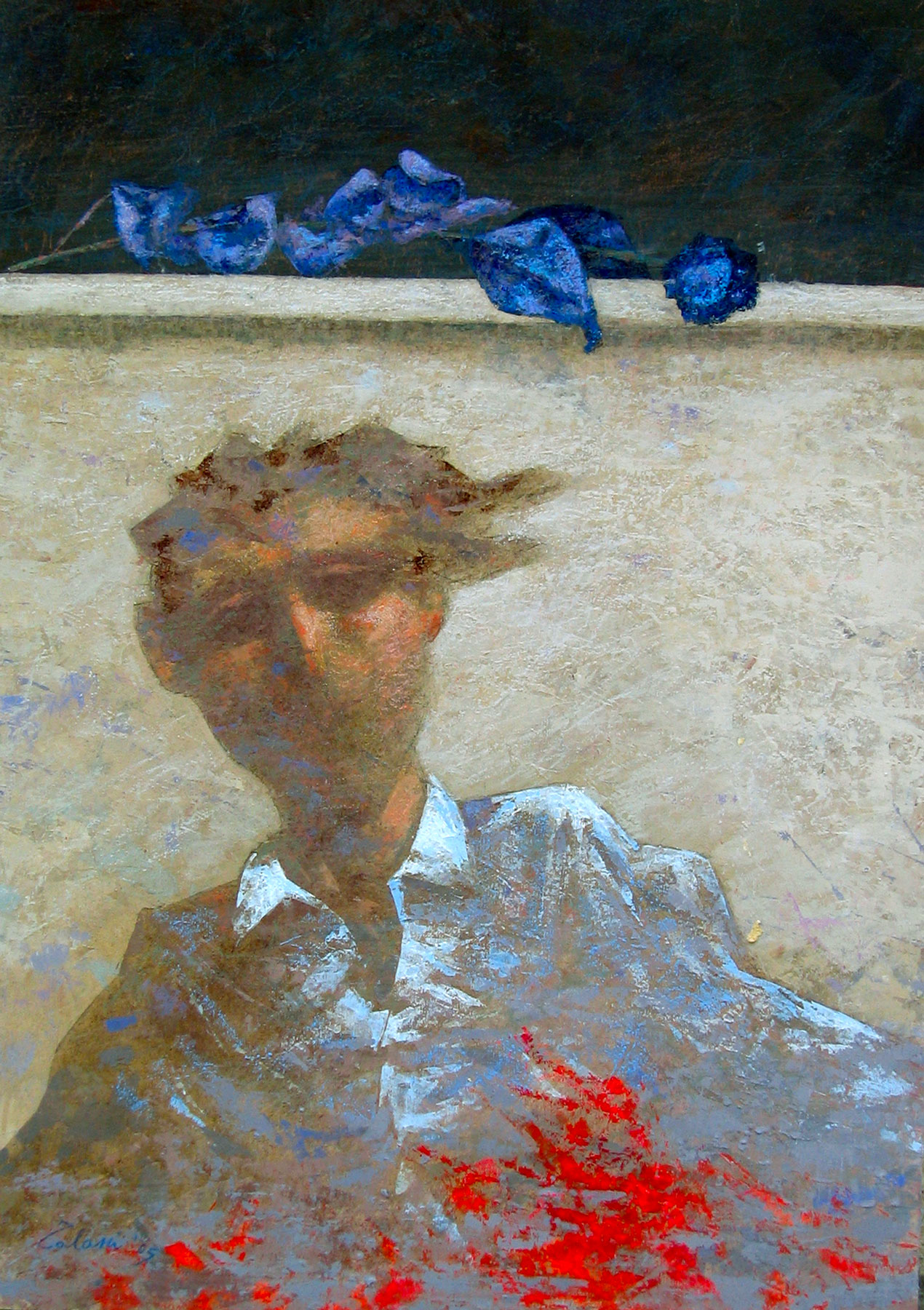 L-ombra-e-la-rosa-blu-olio-su-tavola-70x50-1